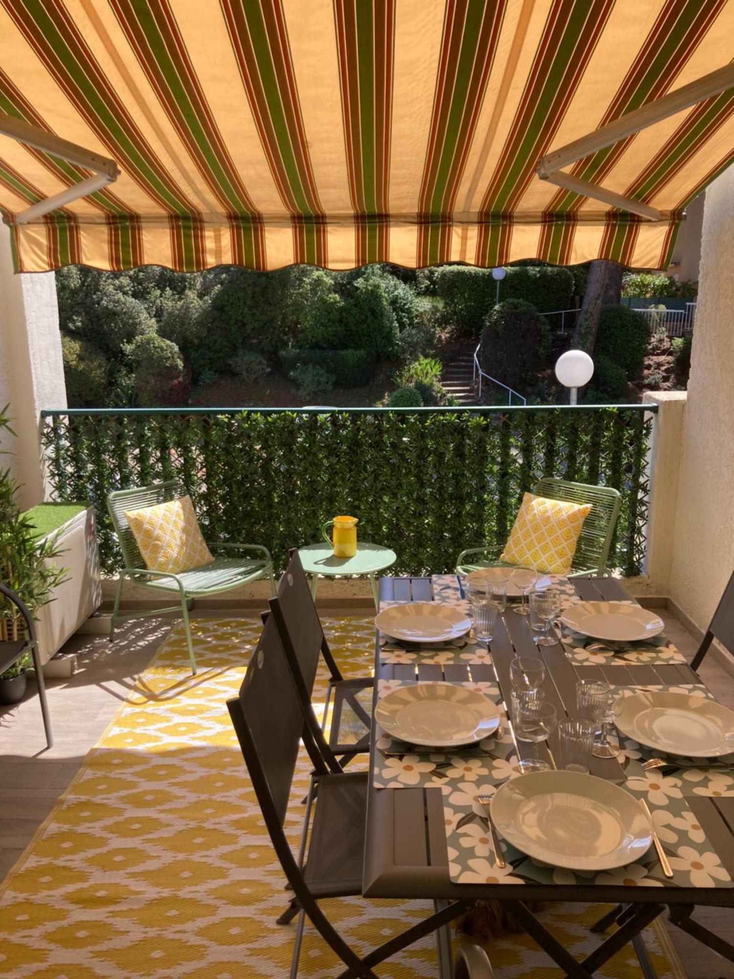 Studio 110 Grande Terrasse Proche Mer Bandol Dış mekan fotoğraf