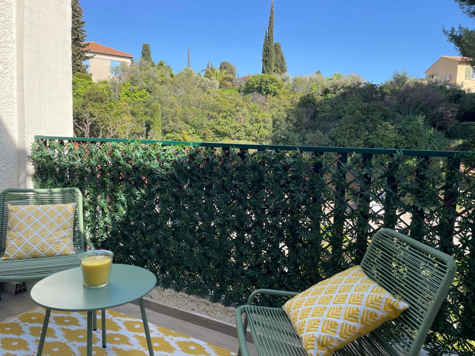 Studio 110 Grande Terrasse Proche Mer Bandol Dış mekan fotoğraf